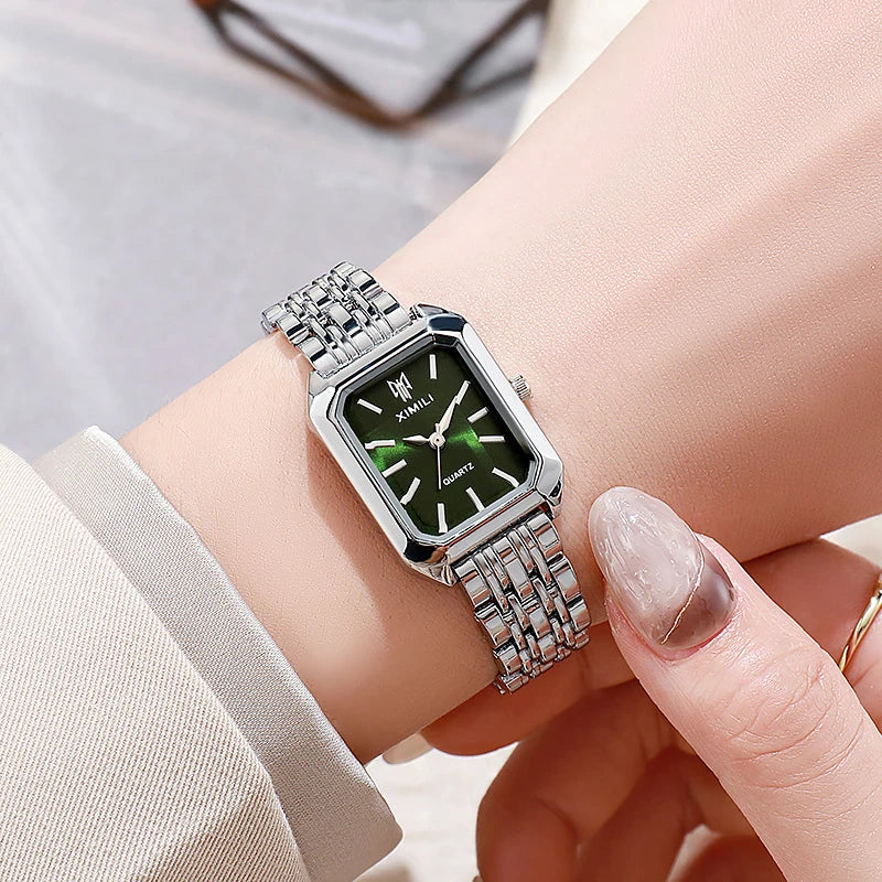 2025 NEW Brand Stainless Steel Strap Watch Women Luxury Gift