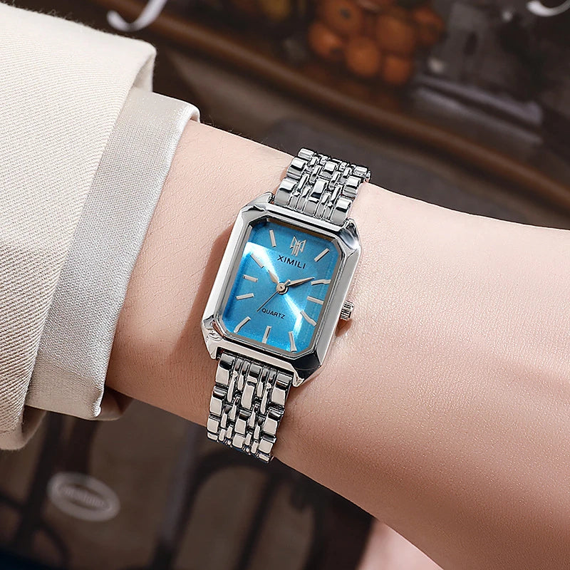 2025 NEW Brand Stainless Steel Strap Watch Women Luxury Gift